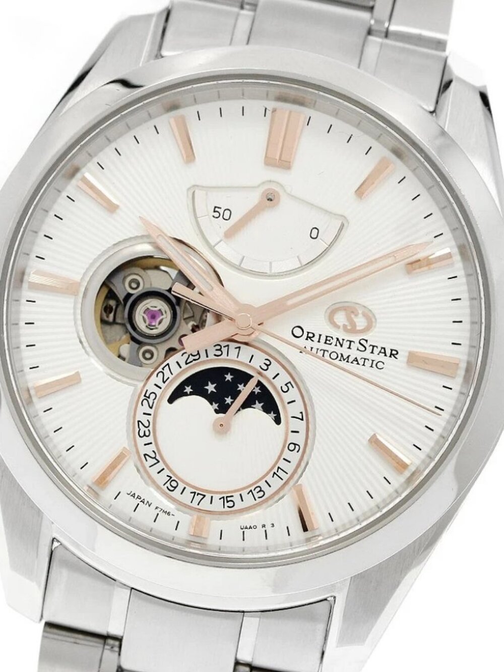 ORIENT Orient star F7M6-UAA0/RK-AY0003S Moon phase Automatic Men's Watch_963221